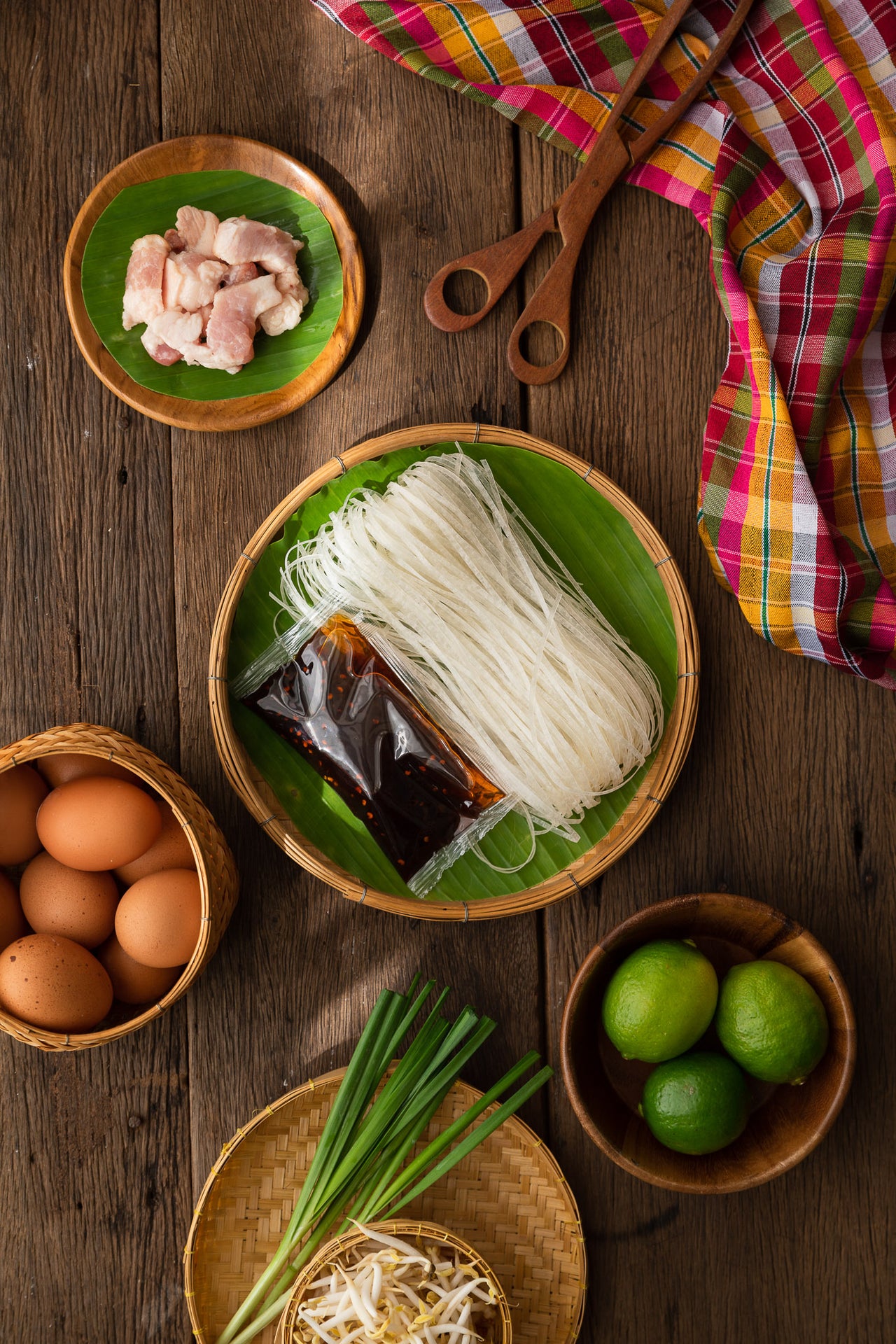 Pad Mee Korat (für 1-2 Portionen)