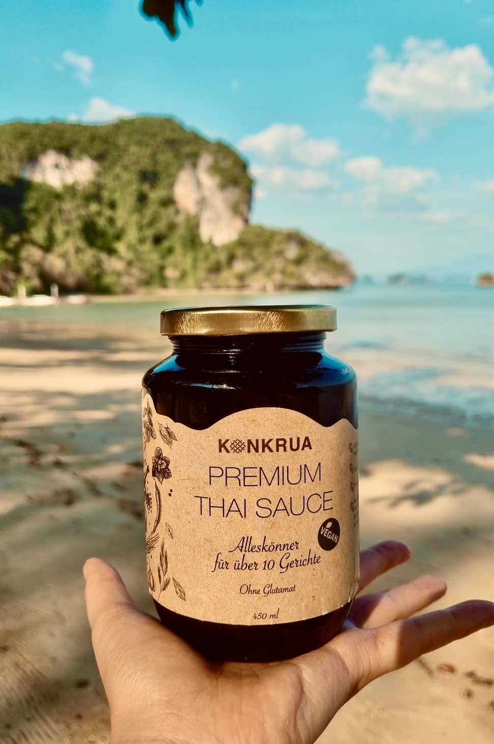 Premium Thai Sauce mit 10 Rezeptkarten (für 13-15 Portionen)