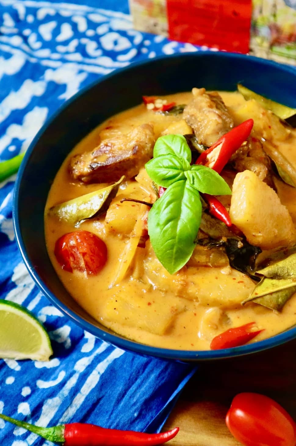 Rotes Thai Curry Kochbox (für 3-4 Portionen)